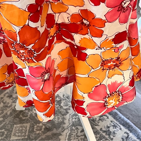 Madison leigh Dress Size 14W floral tropical - Picture 2 of 10